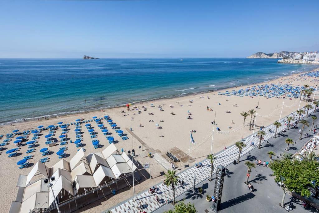 Levante Beach Front Of The Sea Estacha Бенидорм Екстериор снимка