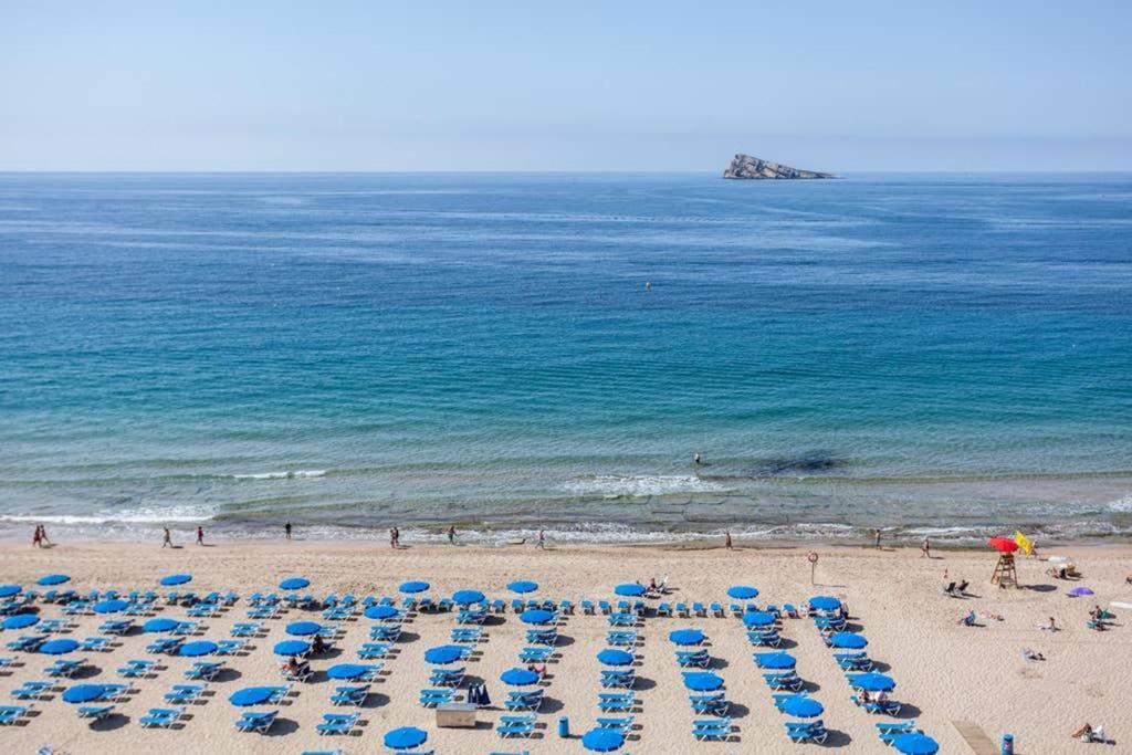 Levante Beach Front Of The Sea Estacha Бенидорм Екстериор снимка