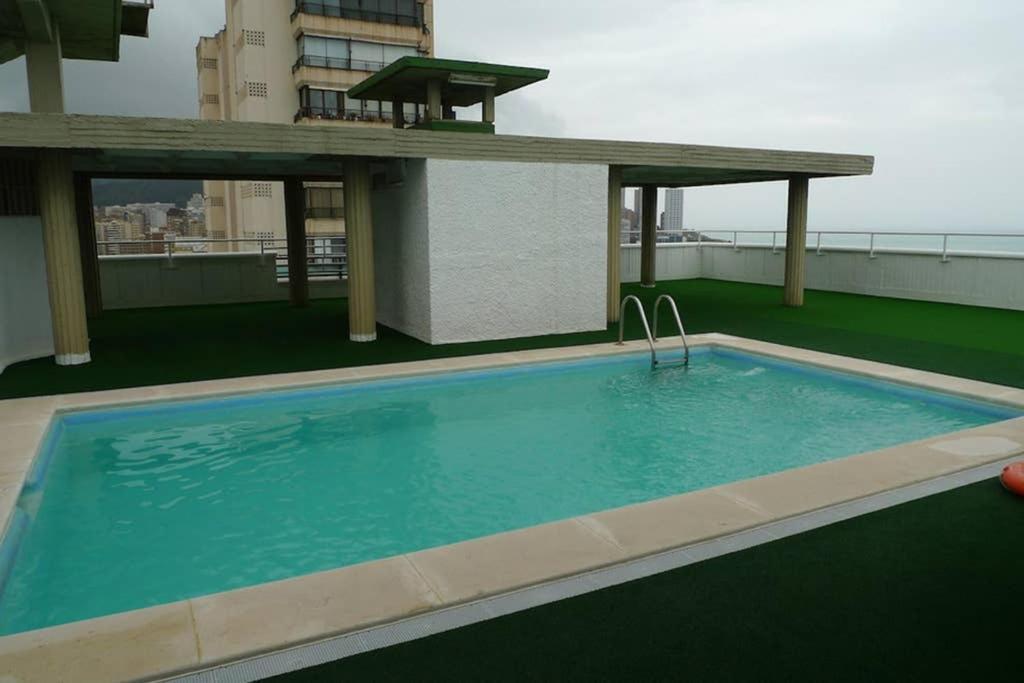 Levante Beach Front Of The Sea Estacha Бенидорм Екстериор снимка